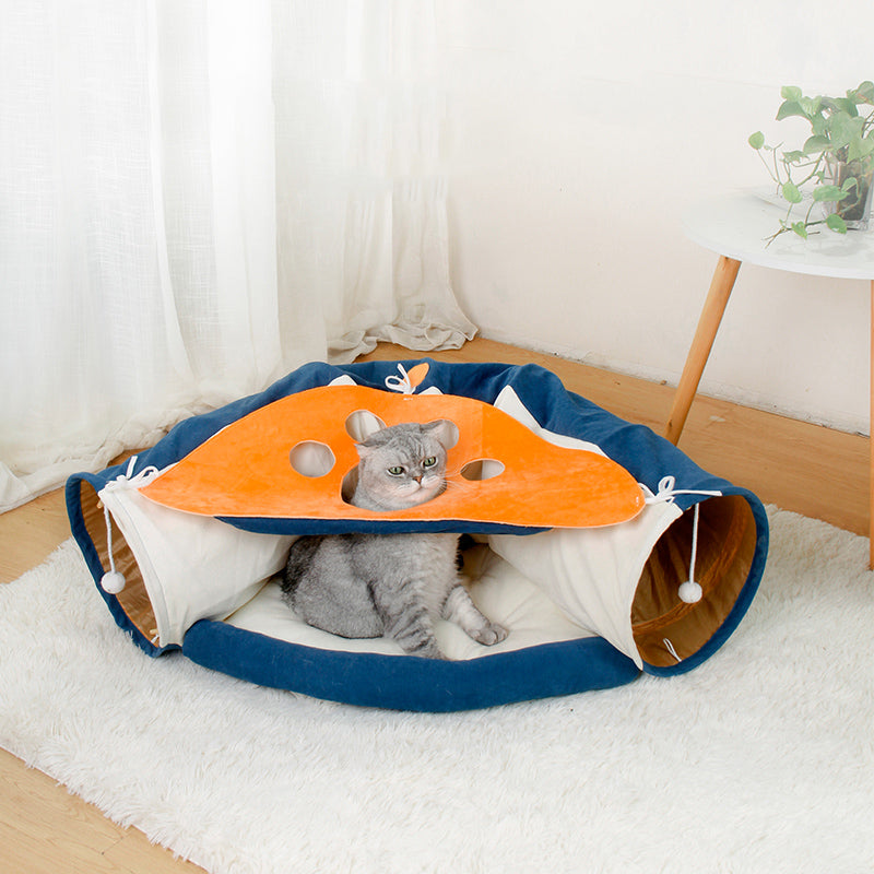 Pet Cats Tunnel Toy Interactive Play Toy Trendolya
