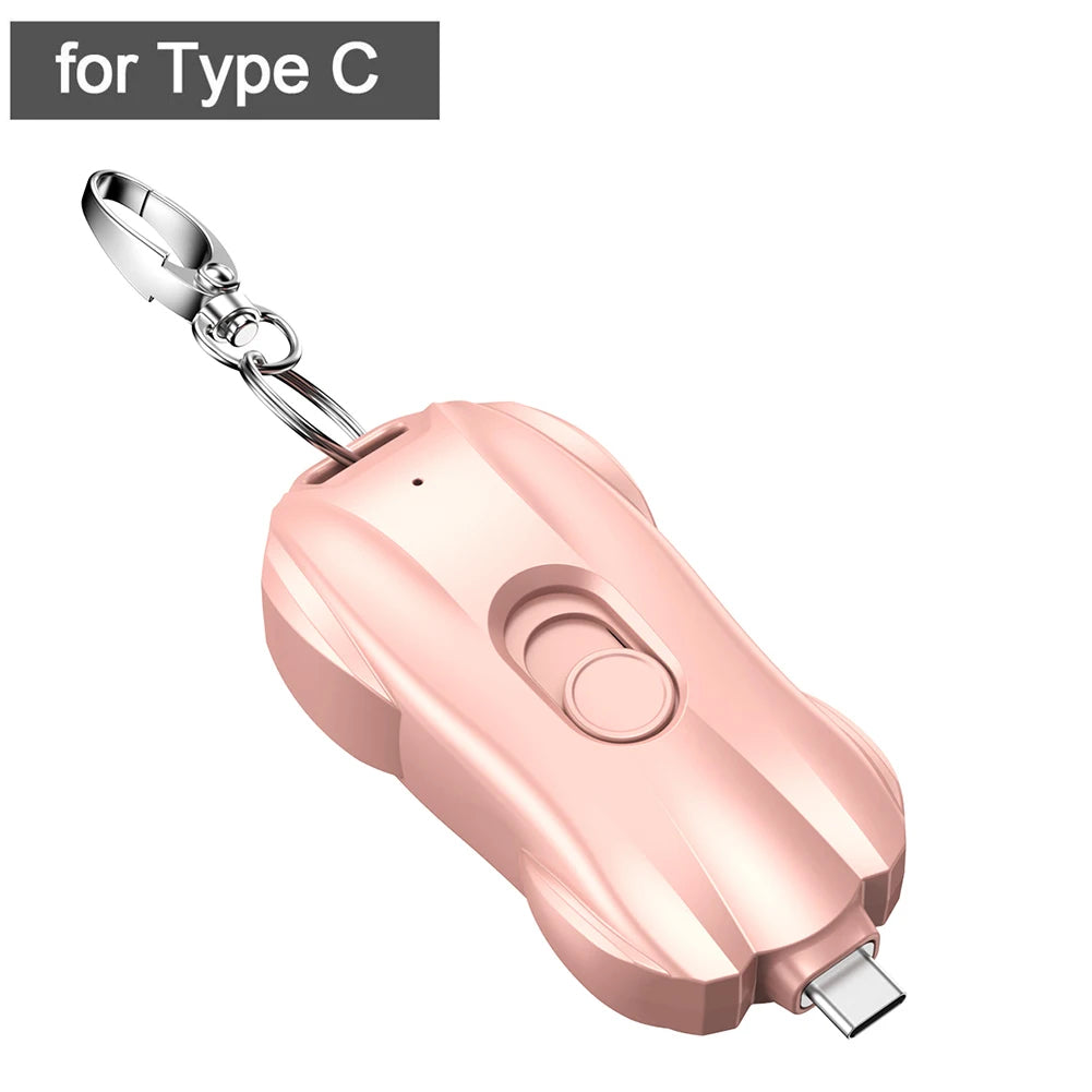 Keychain Portable Emergency Phone Charger Power Bank Trendolya
