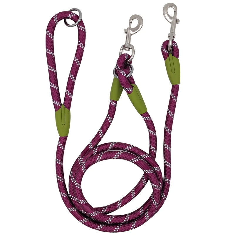 Reflective Hands-Free Nylon Leash for Pets Trendolya