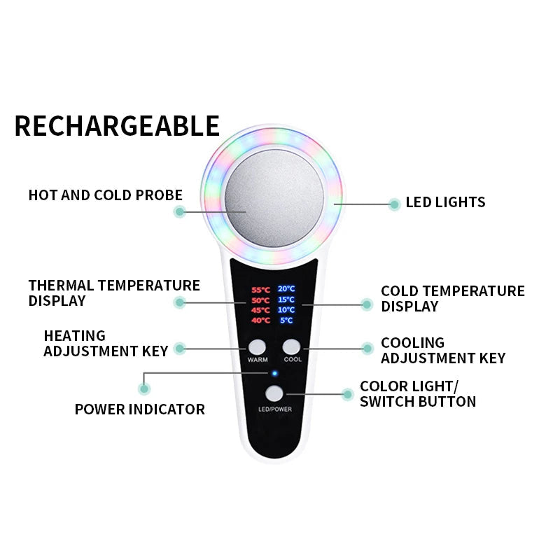 LED Photon Therapy Beauty Skin Lifting Device Trendolya