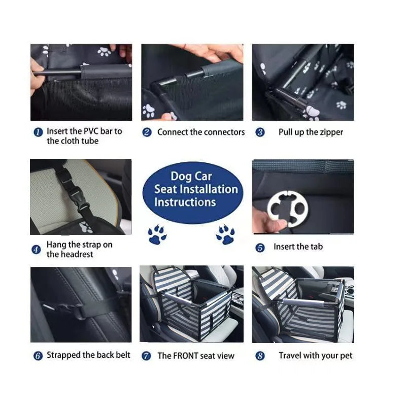 Travel Dog Car Seat Trendolya