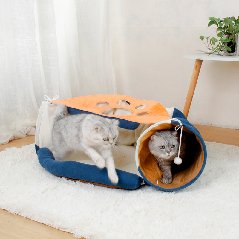 Pet Cats Tunnel Toy Interactive Play Toy Trendolya