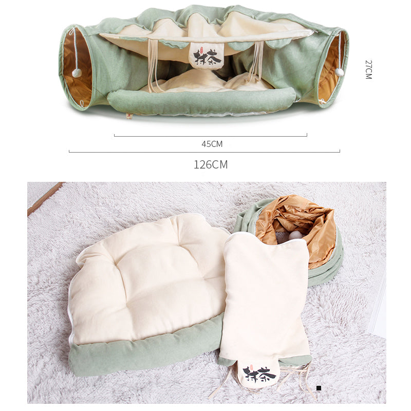 Pet Cats Tunnel Toy Interactive Play Toy Trendolya