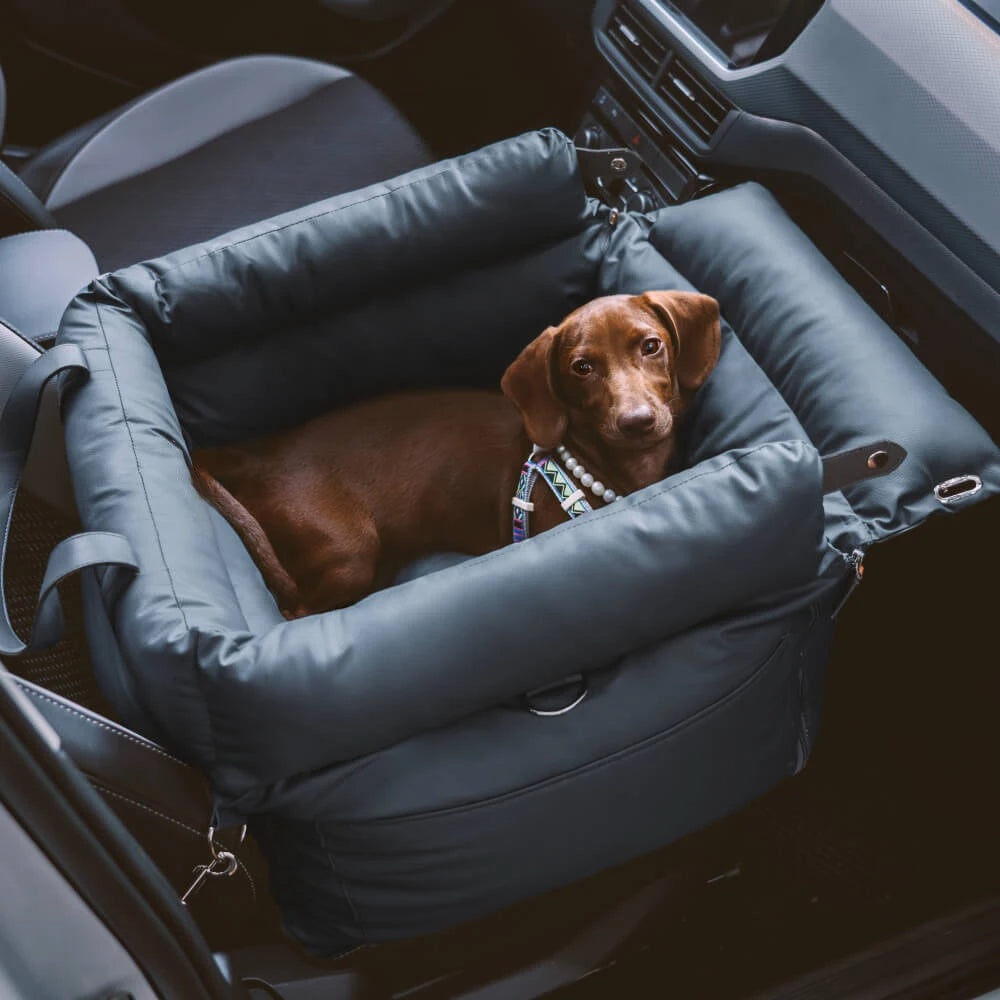 Dog Car Seat Bed with Safety Buckle Trendolya