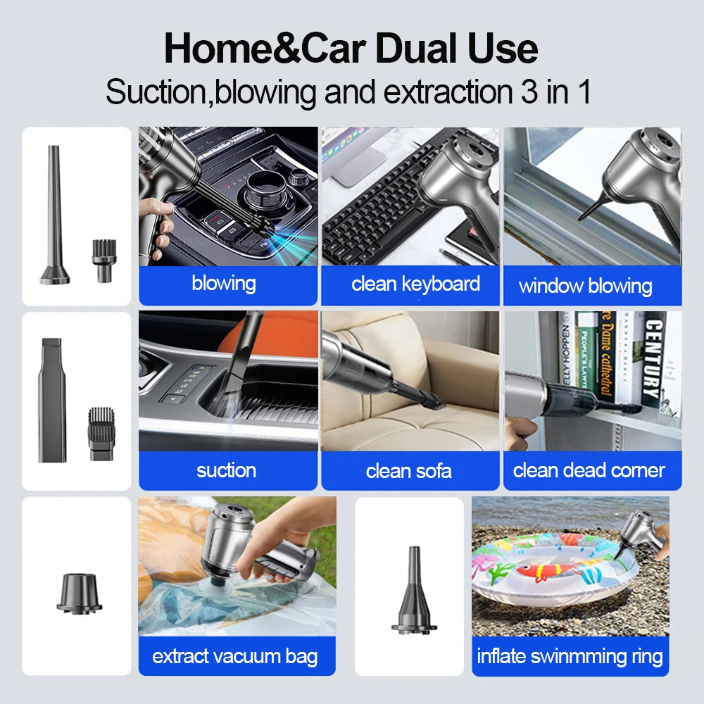Car Vacuum Cleaner & Blower Trendolya