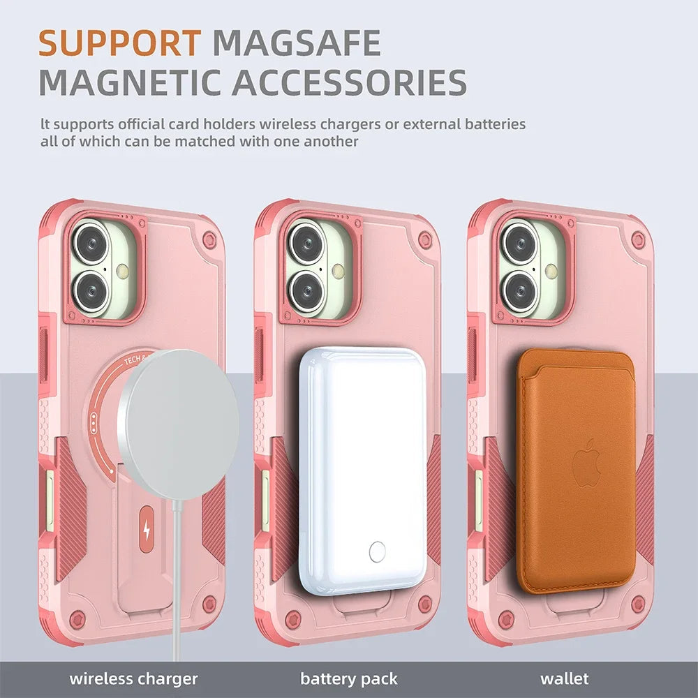Shockproof Magnetic Phone Case for iPhone Trendolya
