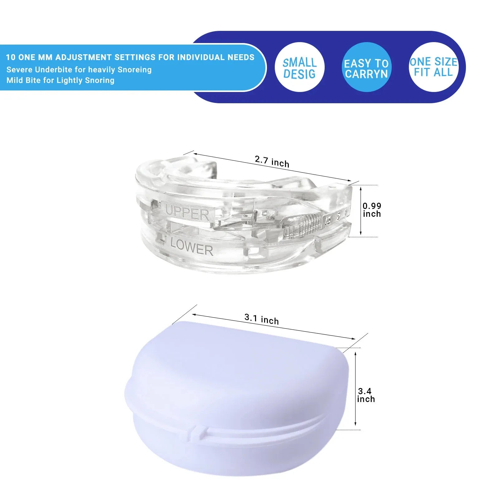 Anti-Snoring Mouth Guard Trendolya