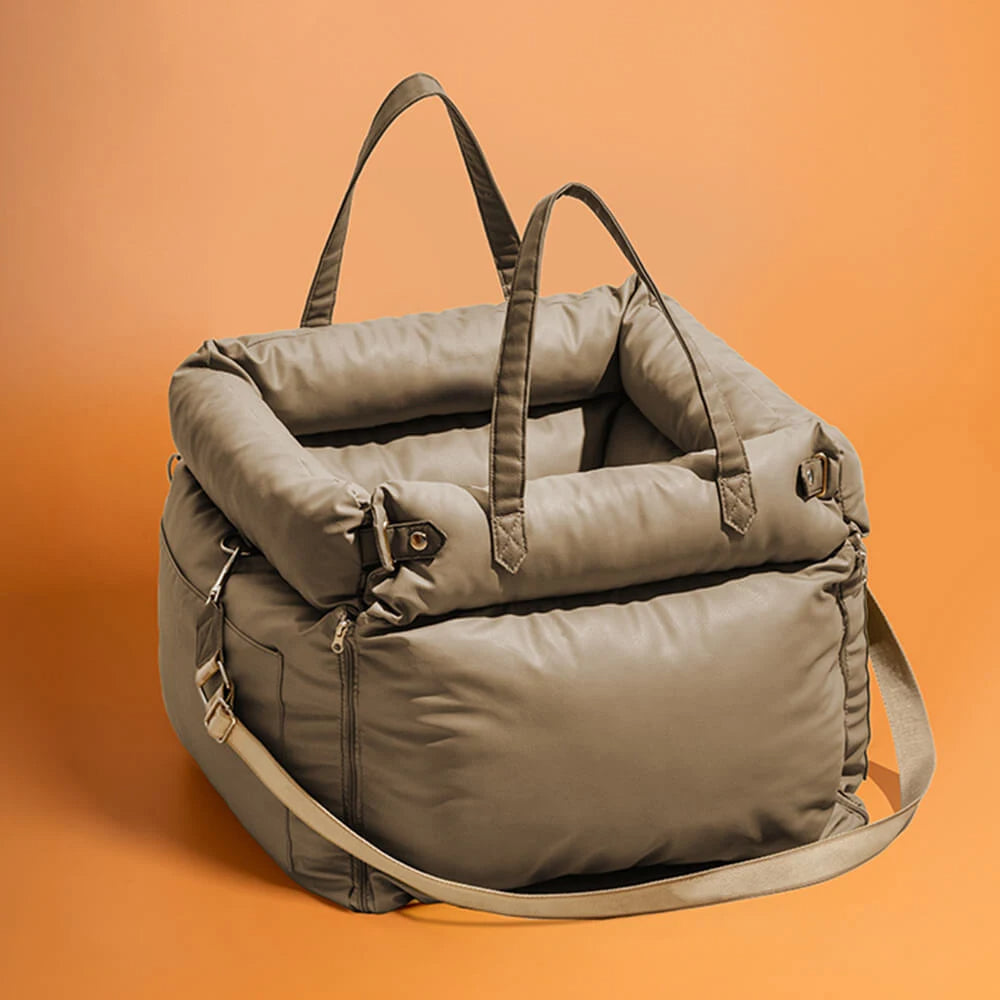 Dog Car Seat Bed with Safety Buckle Trendolya