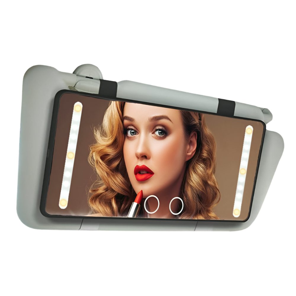 LED Car Makeup Mirror Trendolya