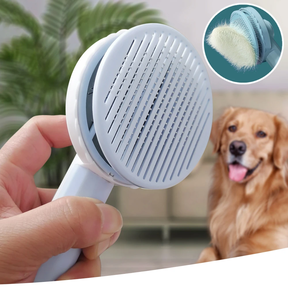 Self-Cleaning Pet Brush Trendolya