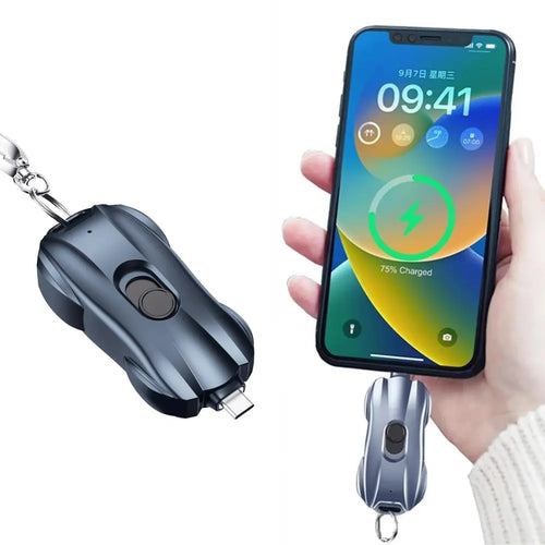 Keychain Portable Emergency Phone Charger Power Bank Trendolya