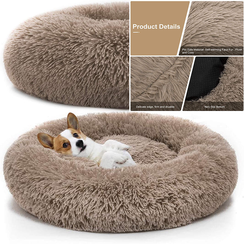Comfortable Donut Bed for Pets Trendolya