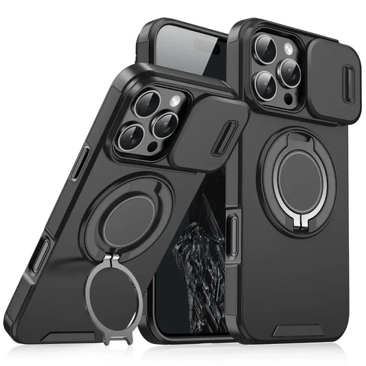 Armor Magnetic Bracket Case for iPhone Trendolya
