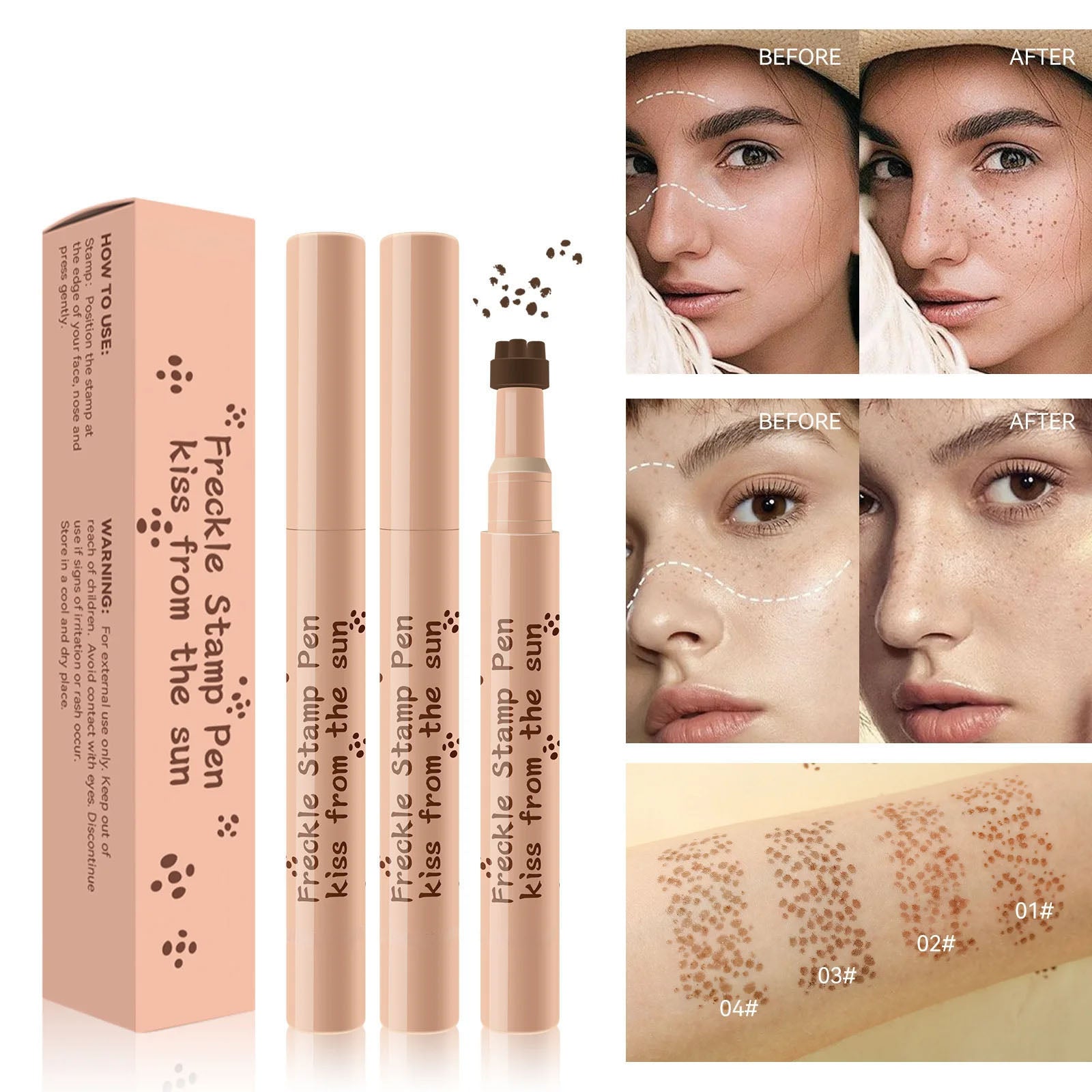 Waterproof Freckle Pen Trendolya