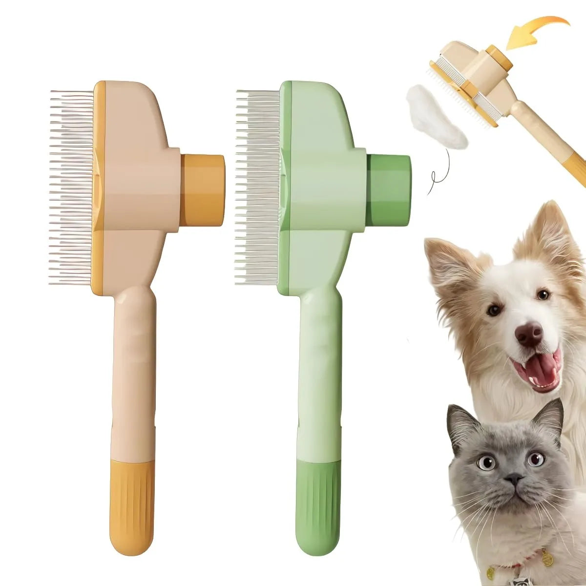 Pet Hair & Flea Comb Trendolya