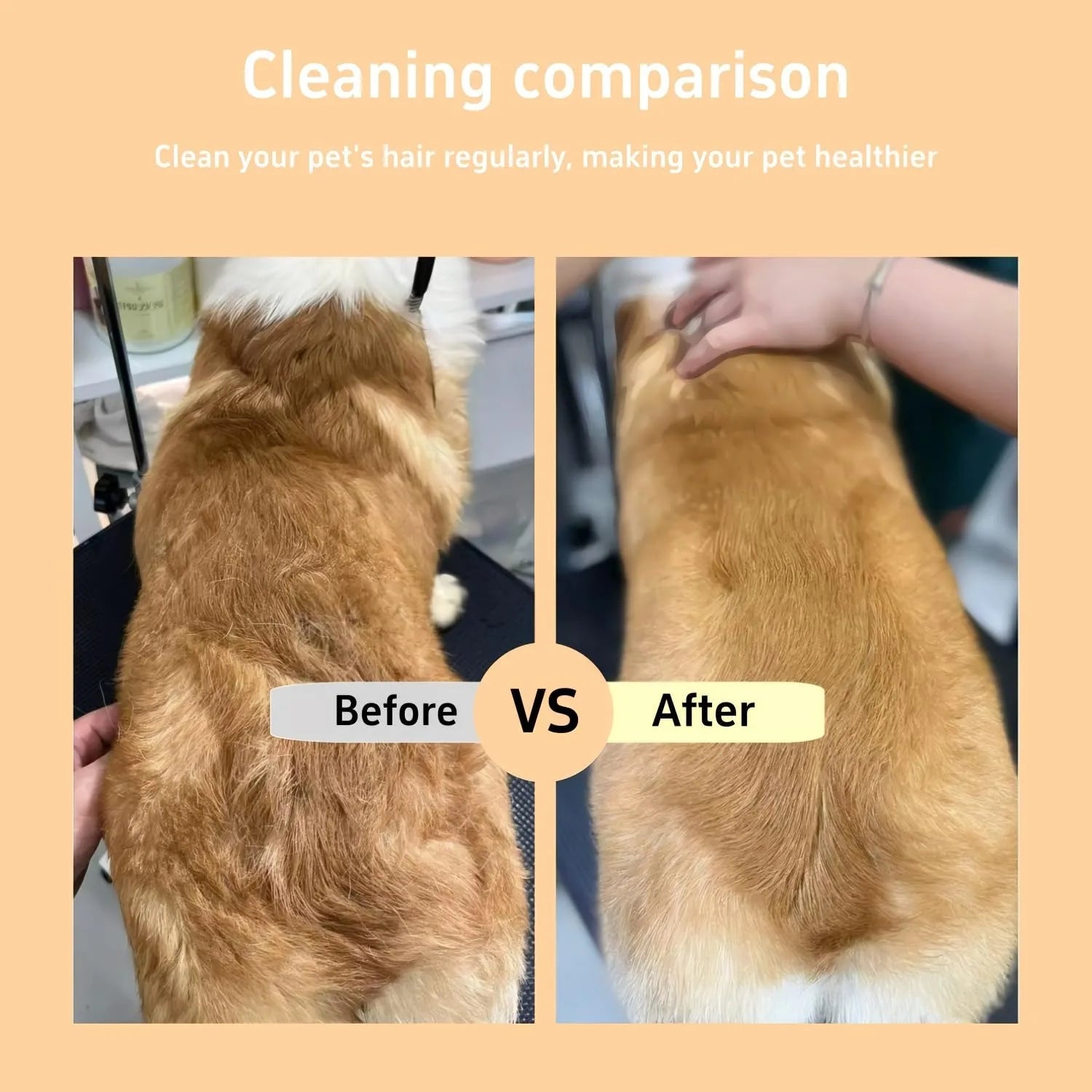 Pet Hair & Flea Comb Trendolya