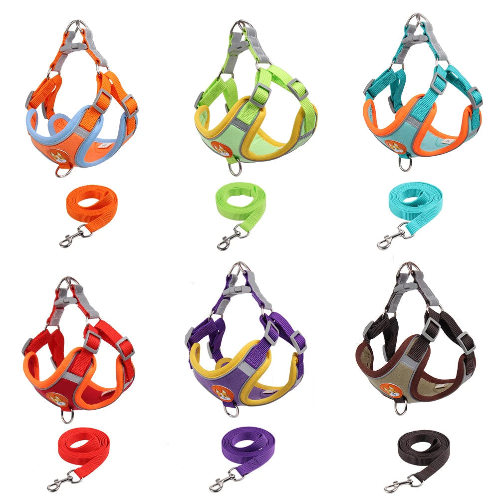 Pet Cat Harness And Leash Set Trendolya