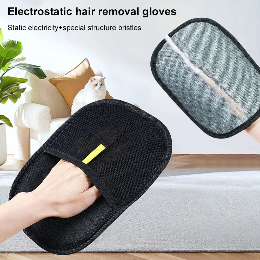 Pet Hair Removal Glove Trendolya
