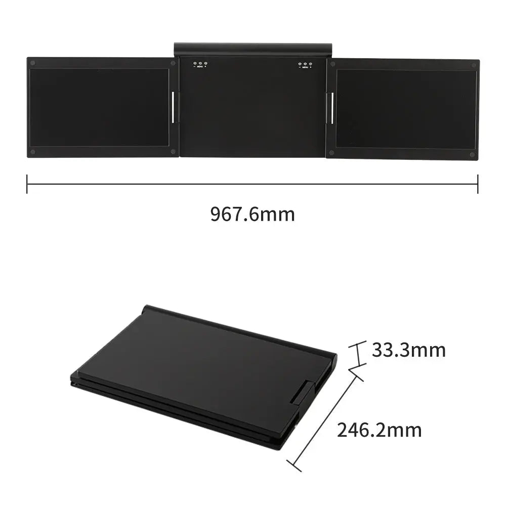Portable Dual Screen Monitor for Laptop Trendolya