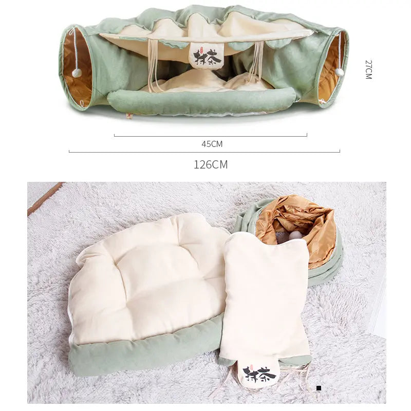 Pet Cats Tunnel Toy Interactive Play Toy Trendolya