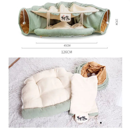 Pet Cats Tunnel Toy Interactive Play Toy Trendolya