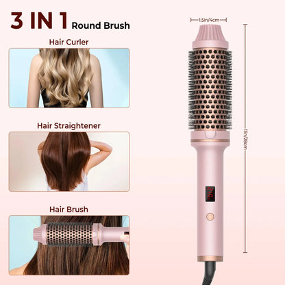 Ceramic Hair Curler Brush Trendolya