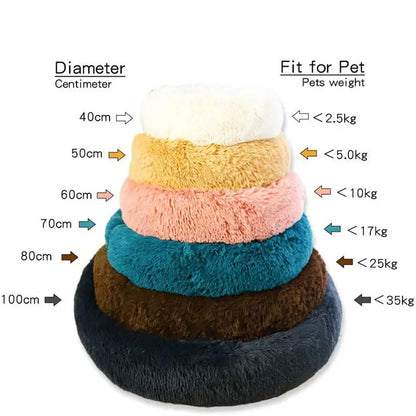 Comfortable Donut Bed for Pets Trendolya